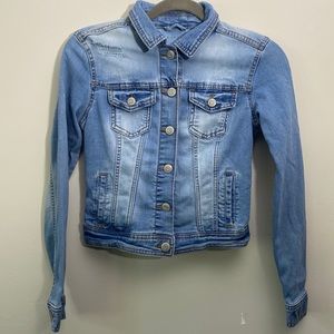 Girls Aeropostale XS denim jacket.